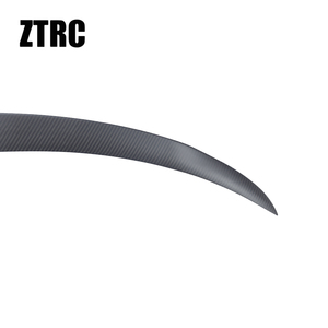 สปอยเลอร์หลังวัสดุคาร์บอนไฟเบอร์แท้แบบด้าน รุ่น Y P Style สำหรับรถยนต์ปี 2025-2026 - Product Image 6