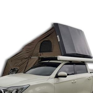 Tente de toit à coque latérale ouverte en aluminium dur OEM RTS pour route, camping, camion, garage et abri design pliable - Product Image 4