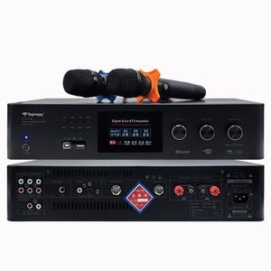 Amplificador de Eco Digital Tianlang KTV-139 con Salida de Audio Estéreo para Salas de Karaoke y Conferencias con Soporte para Micrófono - Product Image 1