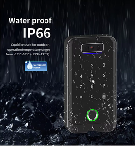 Biometrische Erkennung Gesichts- und Fingerabdruck-Zugangskontrolle Wasserdichter TTlock APP Fernbedienung Tastatur Kartenleser - Product Image 1