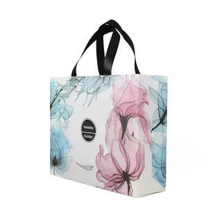 Customize Portable Multi-Color Printing Moisture Cloth Packing Non woven Hand Bag