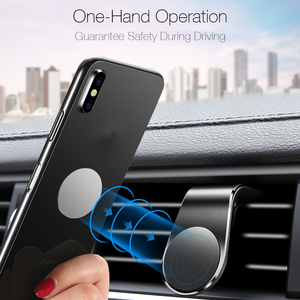 Giá Để Điện Thoại Từ Tính Kim Loại Trên Ô Tô, Giá Đỡ Mini Air Vent Clip Mount Magnet Mobile Stand Cho iPhone XR 7 8 Samsung Xiaomi Điện Thoại Thông Minh Trong Xe Hơi - Product Image 3