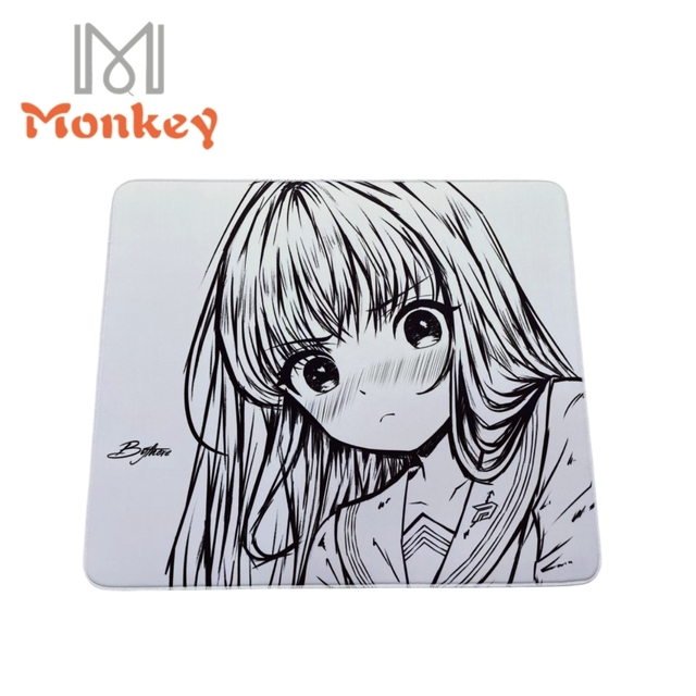 Gaming Mouse Pads Anti-Slip Slim-Flex Base Poron Mouse Pad with Stitches Large Gaming Mousepad