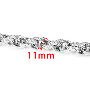 Nuevo Estilo DIY: Cadena Triple de Electrolisis, Brillante, Ovalada, de Acero Inoxidable, Hecha a Mano, para Collar, Pulsera y Accesorios - Product Image 5