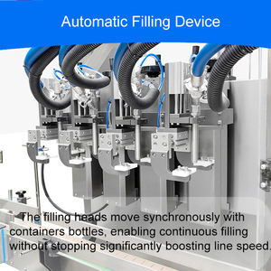 Macchina Automatica per Riempimento Bottiglie di Sapone Liquido, Macchina ad Alta Velocità per il Confezionamento di Detersivi e Gel <span class=keywords><strong>Doccia</strong></span> - Product Image 3