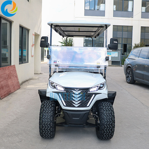 Robetaa 6 Passenger Golf Car Brand New 4 Wheel Club Car Golf Cart for Sale Smooth Shock Absorption Professional Custom Suspensio - Product Image 2