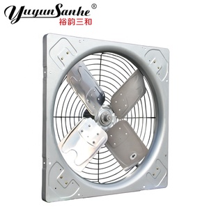 Kipas Ventilasi Plafon Kandang Sapi Peternakan Susu Listrik dengan Bilah Baja Tahan Karat OEM Dapat Disesuaikan untuk Penggunaan Peternakan Unggas - Product Image 5