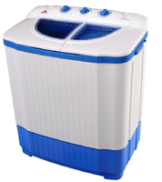 Mini lave-linge semi-automatique de haute qualité avec sécheuse, capacité de lavage de 6,0 kg