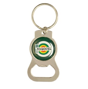 Décapsuleurs <span class=keywords><strong>porte</strong></span>-clés personnalisés en gros, à imprimer soi-même, avec logo <span class=keywords><strong>personnalisé</strong></span>, en métal, pour bouteilles de bière - Product Image 2