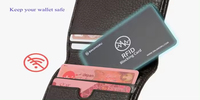 Sicherer kontaktloser NFC-blockierender Kreditkarten-Skimmer mit RFID-Kommunikationsschnittstelle für sichere Zahlungen