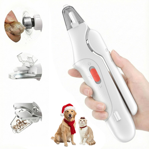 Pet Nail Clippers & <b>Grinder</b> Two-in-One Compact Silent Equipment for Cats & Dogs Made in China - Product Image 1