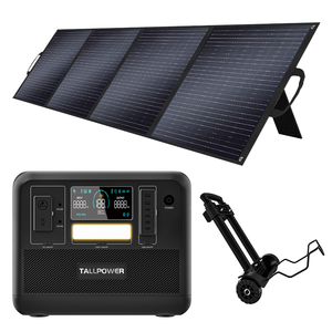 Chargeur solaire haute capacité à charge rapide, station d'alimentation portable 2000W W2000, V2000, rechargeable - Product Image 5