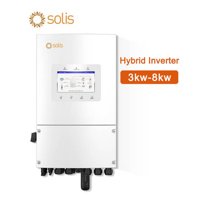 Solis 8000W 10Kw 4Kw 5kw 8kw Solar Inverter 6Kwatt on Off Grid Hybrid Ip65 5000W Inverter With Mppt Price