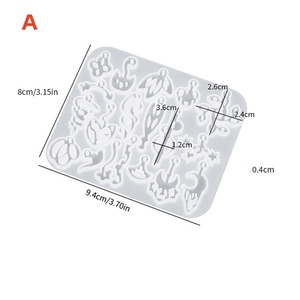 Moldes de Epoxi de Alta Calidad para Pendientes, Moldes de Silicona para Colgantes, Moldes de Resina para Joyería - Product Image 6