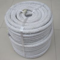 Emballage de presse-étoupe en fibre de céramique à haute température joint de boulon d'étanchéité de presse-étoupe avec revêtement en silicone