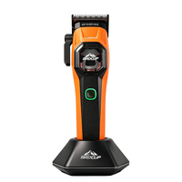 Motor Magnético de 13000 rpm, Cortadora de Pelo Eléctrica Inalámbrica de 7000 RPM, Kit de Recortadora con Pantalla LED para Peluquería