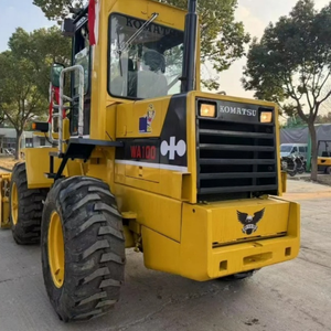 Low Price High Quality Used Komatsu WA100 <b>Small</b> Loader Machinery Engineering Equipment Komatsu WA100 380 500 Loaders Hot Sale - Product Image 5
