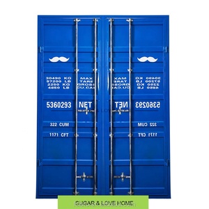 ประตูเหล็กสำหรับเฟอร์นิเจอร์อุตสาหกรรม ประตูห้องน้ำแบบตู้คอนเทนเนอร์ ประตูบานเดี่ยวแบบสวิง ขนาด 210*90 ซม. บริการสั่งทำตามความต้องการ ขั้นต่ำ <span class=keywords><strong>1</strong></span> ชิ้น - Product Image 1