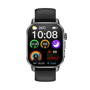 Smartwatch ET571 all'Ingrosso con Monitoraggio ECG <span class=keywords><strong>e</strong></span> SpO2, Schermo HD da 2.0\", Batteria da 450mAh, Chiamate BT, Oltre 100 Modalità Sportive, Impermeabile IP68 - Product Image 2
