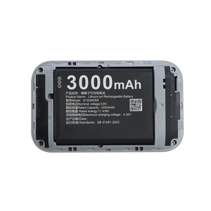 เราเตอร์ฮอตสปอตความเร็วสูงสำหรับใช้งานนอกสถานที่ ความจุแบตเตอรี่ 3000mAh พร้อมช่องใส่ซิมการ์ด รองรับ Wifi6 ชาร์จผ่านพอร์ต Type-C  พกพาสะดวก แชร์สัญญาณไวไฟ - Product Image 5