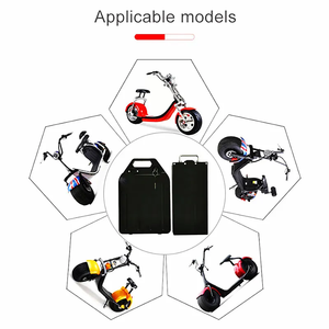 Pin 24ah citycoco X16 citycoco 2000W hai loại bỏ pin 60V 12Ah 15ah 18ah 20Ah 25Ah pin <span class=keywords><strong>lithium</strong></span> trong kho EU - Product Image 6
