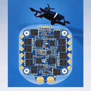 Controlador de Velocidad E70 G2 4 en 1 55A ESC 30.5 30.5 3-8S BLHeli_32 AM32 128K para Dron Cuadricóptero RC Freestyle - Product Image 5