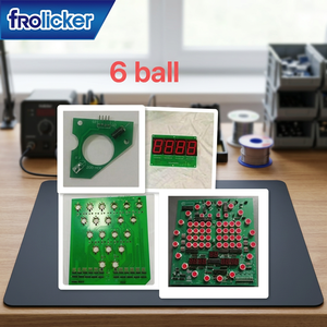 Offre Spéciale : Kit PCB pour Machine de Flipper à 6 Billes, Version Anglaise, Jeu d'Intérieur à Monnayeur pour Adultes, Robuste et Compact, Prise US 110V/220V - Product Image 2