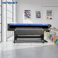 Imprimante textile à sublimation thermique industrielle VERSIJET 1,8 m avec 8 têtes Eps I3200, impression textile haute vitesse