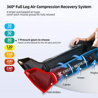 2025 bottes de massage des jambes à compression d'air sans fil pour le soulagement des douleurs musculaires et une meilleure circulation pour la maison et la salle de sport