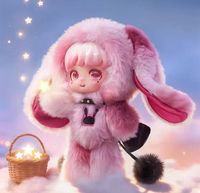Nouveauté 2026 – 100 % Authentique – Série Aventure des Elfs Magiques Miana – Boîte de 6 Figurines en Vinyle et ABS – Boîte Mystère – Adorables Porte-clés et Breloques pour Sac