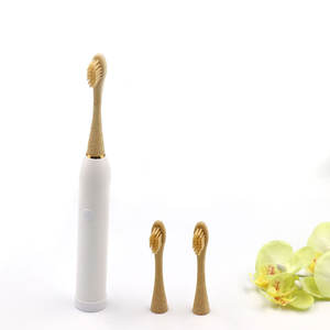 Cabezales de cepillo de dientes eléctrico cepillo <span class=keywords><strong>oral</strong></span> <span class=keywords><strong>b</strong></span> reemplazo con múltiples cabezales embalaje en blíster vibrador multiángulo bambú biodegradable - Product Image 2