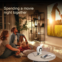 Modèle 2025 le plus récent CD200 Mini 2.4G/5G Wifi sans fil, miroir, projecteur portable Android pour cinéma maison