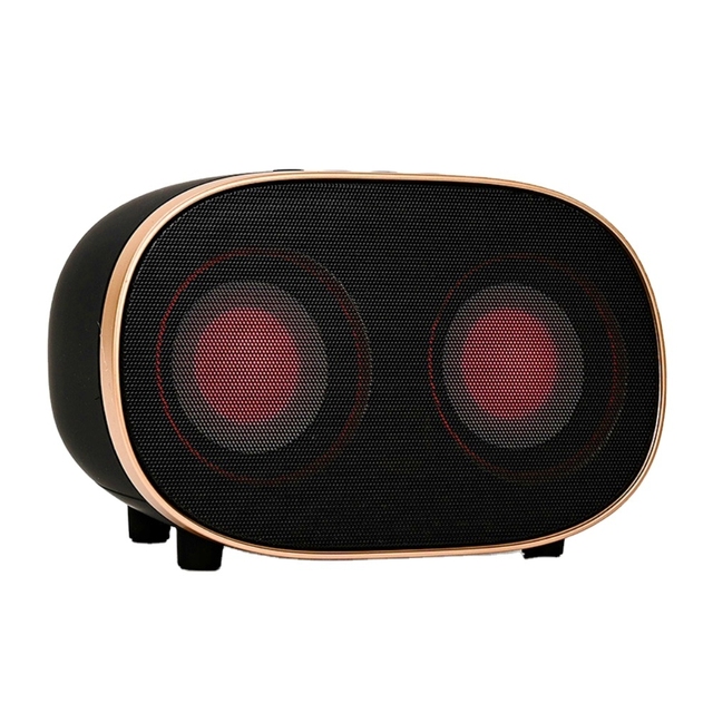 Portable Long Battery Life Stereo Wireless Speaker Super Bass Fashion Speaker for Camping Hiking Home Party