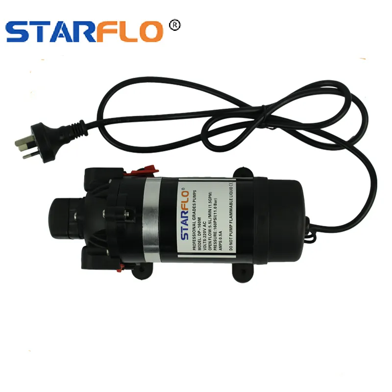 STARFLO 160PSI גבוהה לחץ מיני נייד waterjet חשמלי מים משאבת מנוע מחיר בפקיסטן