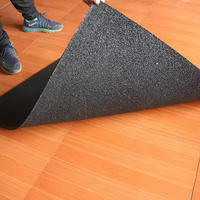 Tapis d'exercice en PVC de 20 mm, pas cher, directement de l'usine, tapis de sol de salle de sport, tapis d'entraînement en caoutchouc