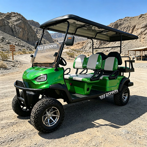 Carrito de Golf Eléctrico de 3-4 Plazas con Caja de Carga, Vehículo Utilitario, Batería de Litio de 48V, Buggy para Granja, Resort, Parque, Certificado CE, Gran Oferta 2026 - Product Image 1