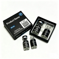 Caja de péptidos personalizada, estuche para viales de PP con tamaño personalizado para cualquier viales de 2ml, 3ml, 5ml, 10ml
