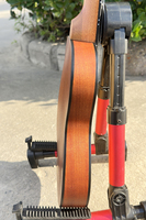 Custom logo Concert Mahogany Ukulele 24Inch Thin Hawaii Guitar Slim String Instrument OEM ODM Aiersi Brand Hot Sale Good Quality