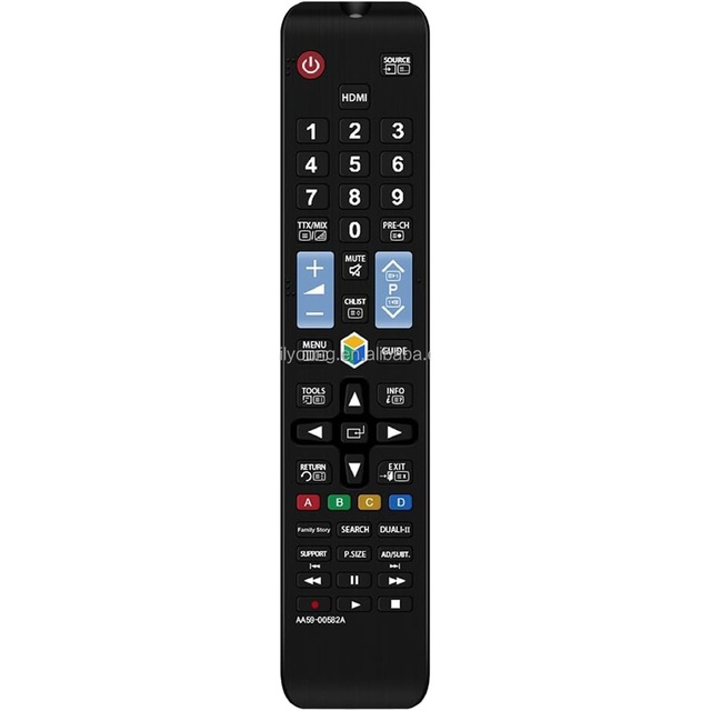 Replacement Remote Control AA59-00582A Compatible for Samsung AA59-00638A AA59-00790A AA59-00580A AA59-00581A LED Smart TV HDTV