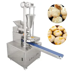 Máquina eléctrica para hacer bollos Baozi/Máquina automática para Hacer bolas de masa hervida de sopa/Producto de grano Momo Máquina para hacer bollos al vapor