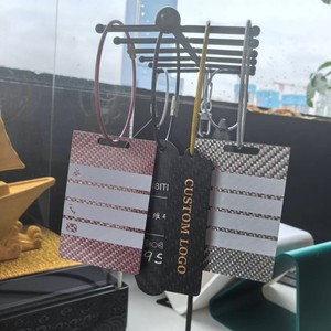 Etiqueta <span class=keywords><strong>de</strong></span> Equipaje <span class=keywords><strong>de</strong></span> Fibra <span class=keywords><strong>de</strong></span> Carbono con Logotipo Personalizado, Multicolor, para Tarjeta <span class=keywords><strong>de</strong></span> Embarque, Etiqueta <span class=keywords><strong>de</strong></span> Maleta <span class=keywords><strong>de</strong></span> Colores - Product Image 4