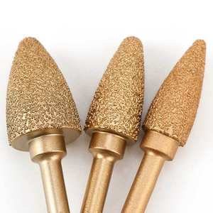 หัวเจียรเพชรและเหล็กหล่อแบบเชื่อมประสานรูปทรงวงรีสำหรับเครื่องจักรงานหิน - Product Image 3