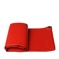 Tissu imperméable résistant de la bâche 900gsm 26oz de PVC pour la couverture à plat et de remorque