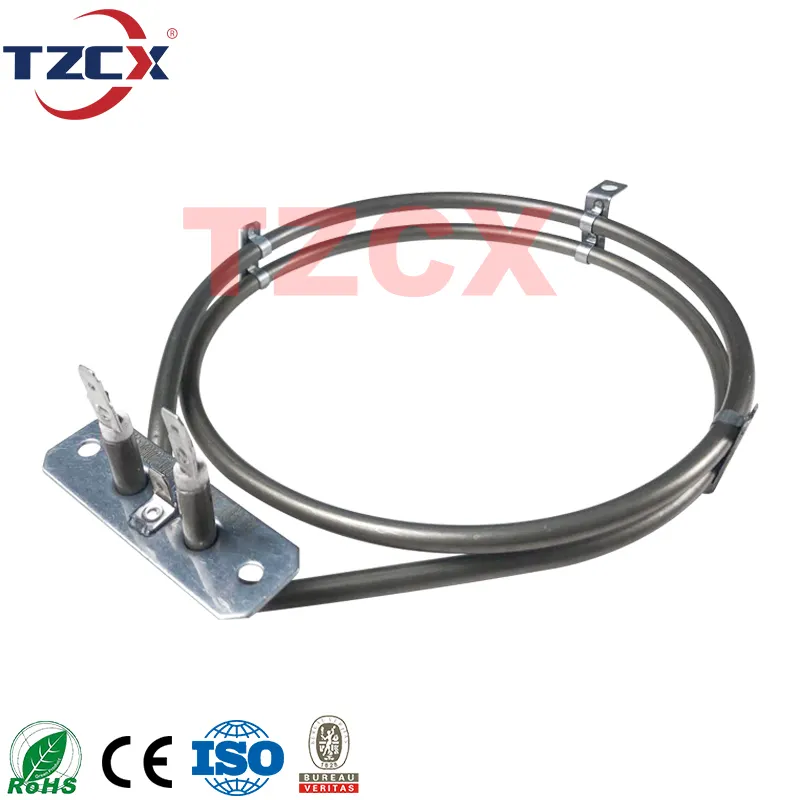 Hot sale TZCX brand 220V 230V 240V 2000W 2100W or custom circular heating element for oven