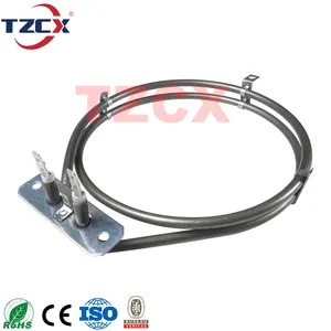 TZCX marca em forma de bobina elétrica aquecedor elemento de aquecimento para o forno de ar/gabinete de desinfecção