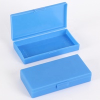 YUZMEI Porte-brosse à dents pliable portable Boîte de rangement en plastique Mini boîte de voyage pour brosse à dents Conteneur pliable pour brosse à dents