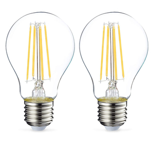 Großhandels preis Hohe Lumen Dekorative <span class=keywords><strong>LED</strong></span>-Glühbirne, Hochwertige dimmbare klare <span class=keywords><strong>LED</strong></span>-Glühbirne mit langem Filament A60 A19 2700k - Product Image 3