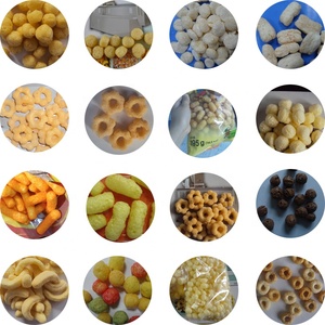 Thương mại đôi vít căng phồng Ngô Snack làm máy đùn đầy đủ tự động căng phồng Ngô Snack thực phẩm dây chuyền sản xuất - Product Image 6