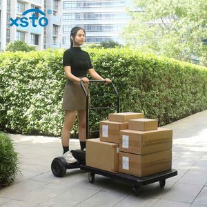 Ayakta kamyon teslimat arabası dengeleme elektrikli katlanabilir plastik arabaları denge aracı depo Platform el arabası kamyon - Product Image 6