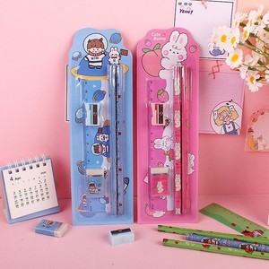 Bonito juego de papelería que incluye sacapuntas y lápiz <span class=keywords><strong>útiles</strong></span> <span class=keywords><strong>escolares</strong></span> y uso doméstico - Product Image 5